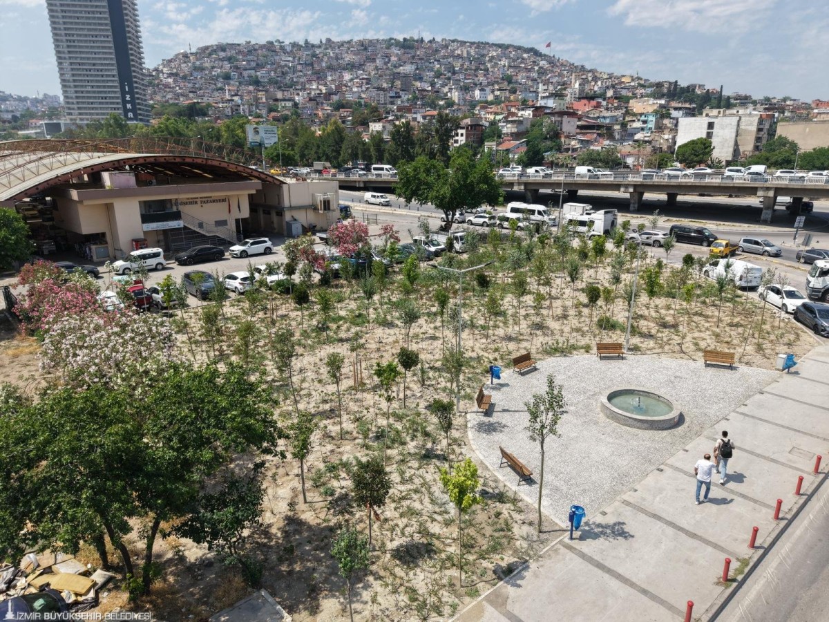 ​Eski Benzinlik yeşile dönüştü