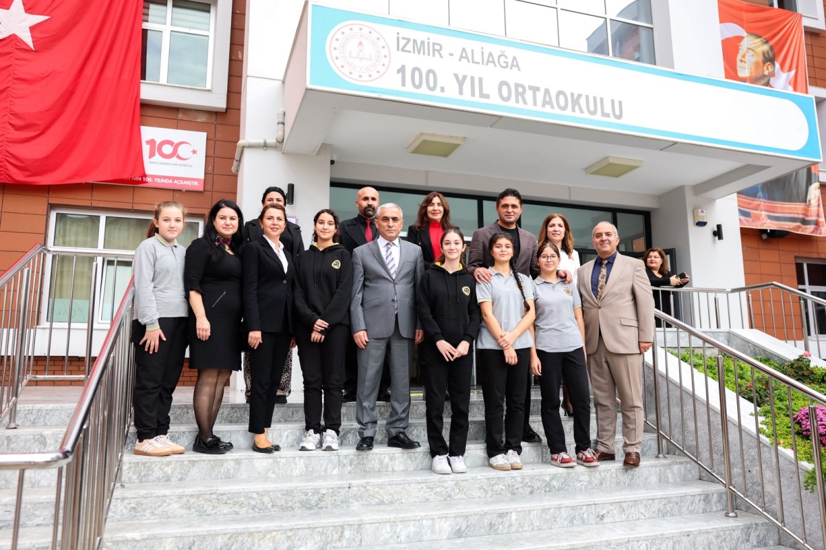 ALİAĞA 100. YIL ORTAOKULU’NA “GELECEĞİN SINIFI”