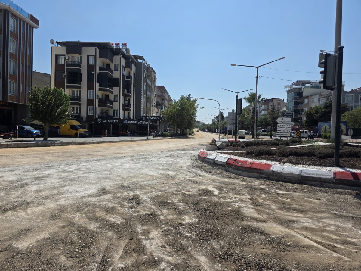 Bergama’da Karayolları Çalışmalarında 6. Etapta Sona Gelindi